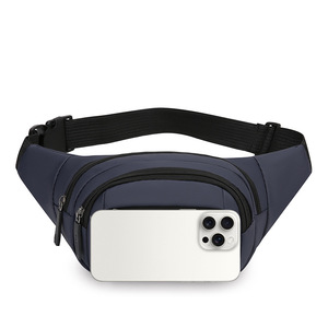 Riñonera de Moda para Hombre, Gran Capacidad, Múltiples Compartimentos, Color Gris, Negro, Verde, Azul, Primavera 2025, Material de Revestimiento - Product Image 5