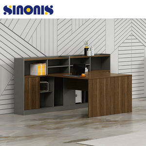 Sinonis โต๊ะทำงานไม้ทันสมัยสำหรับออฟฟิศ - Product Image 1