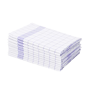Manufacturer Honeycomb Kitchen Towels Handwoven Cotton <b>Waffle</b> Weave Rectangle Dish Tea Towel Absorbent Golf Use - Product Image 1