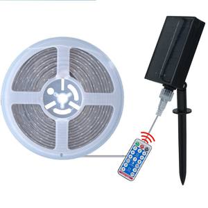 Bande d'alimentation solaire pour cour, étanche IP65/IP67, SMD <span class=keywords><strong>2835</strong></span>, panneau solaire, <span class=keywords><strong>LED</strong></span>, décoration de jardin, nouvelle tendance - Product Image 1