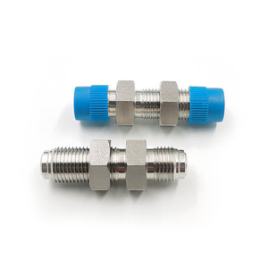 Connecteur double mâle Unilok VCR 1/4 pouce en acier inoxydable 316 fileté pour chemin de gaz de laboratoire - Product Image 1