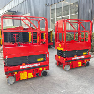 Taşınabilir hidrolik mobil asansör kendinden tahrikli makas-tipi kaldırma platformu elektrikli makaslı kaldırma platformu 4000mm Max yükseklik - Product Image 1