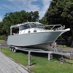 Bateau de pêche en aluminium, cabas de 25 m, 30 pieds/9.0m, avec coque en V profond - Product Image 2