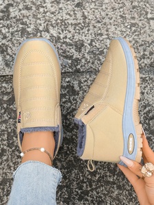 Bottes <span class=keywords><strong>d</strong></span>'<span class=keywords><strong>hiver</strong></span> et <span class=keywords><strong>d</strong></span>'été <span class=keywords><strong>pour</strong></span> femmes, style <span class=keywords><strong>d</strong></span>écontracté, bout carré, bout ouvert, thermiques, imperméables, antidérapantes, douces et chaudes - Product Image 3