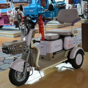 Tricycle d'extérieur à 3 roues, deux places, tricycle pour adultes avec passager - Product Image 2