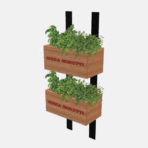 Jardinières et bacs à fleurs modernes en <span class=keywords><strong>bois</strong></span> écologiques, durables, hauts, carrés et rectangulaires pour les jardins - Product Image 1