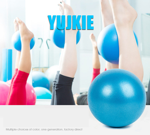 Palla per Yoga e <span class=keywords><strong>Pilates</strong></span> da 10 Pollici per Esercizi di Stabilità, Allenamento in Palestra, Anti-Scoppio e Antiscivolo con Cannuccia Gonfiabile - Product Image 5
