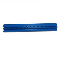 Support de rangement moderne de luxe en bois pour tuiles de Mahjong 50,05*6,6*2,8 cm avec tige de poussée, portable et durable, idéal pour le divertissement familial