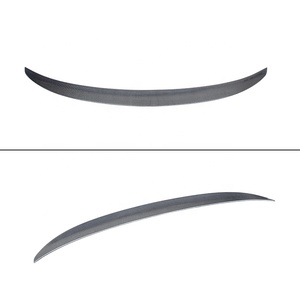 For 4 Series F32 Coupe 2Door P Style Carbon Fiber Polished Rear Spoiler Trunk Wing 2013-2019 <b>Tape</b> Installation - Product Image 2