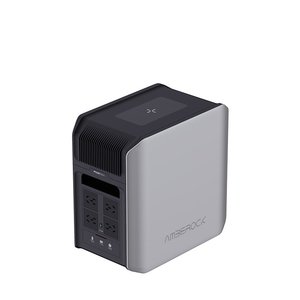 Station d'alimentation portable avec batterie IP20, lampe de poche intégrée, utilisation solaire d'urgence, plug-and-play - Product Image 1