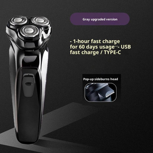 Rasoirs électriques portables de haute qualité, nouvelle arrivée, tête de coupe flottante 3D pour hommes - Product Image 6