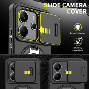 <span class=keywords><strong>Coque</strong></span> Pour <span class=keywords><strong>Redmi</strong></span> <span class=keywords><strong>Note</strong></span> 14 4G avec Cache Caméra Coulissant et Support Robuste Pour Xiaomi <span class=keywords><strong>Redmi</strong></span> <span class=keywords><strong>Note</strong></span> 14 <span class=keywords><strong>Pro</strong></span> <span class=keywords><strong>Plus</strong></span> <span class=keywords><strong>5G</strong></span> 13 <span class=keywords><strong>Pro</strong></span> - Product Image 3