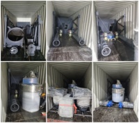 Système de déchargement mobile de sacs Big Bag anti-colmatage de 1 à 2 tonnes avec trémie vibrante pour citerne à ciment