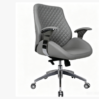 Chaise de bureau moderne de luxe avec dossier ergonomique en contreplaqué 9 plis, confortable, durable et écologique