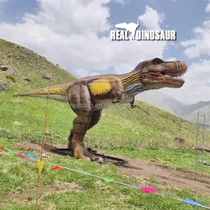 Robot dinosaure taille réelle dinosaure jurassique dinosaure géant animatronique pour projet