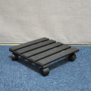 Carrito fácil de mover para jardín, soporte para maceta de flores, <span class=keywords><strong>con</strong></span> <span class=keywords><strong>ruedas</strong></span> - Product Image 2