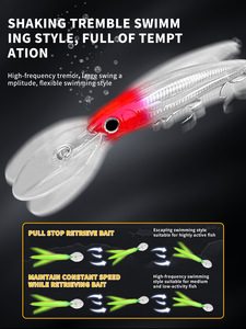 <span class=keywords><strong>Esca</strong></span> per Spigola di Mare, Lancio Lungo, <span class=keywords><strong>Esca</strong></span> Rigida per Pesca a Traina, Minnow 67g, <span class=keywords><strong>Esca</strong></span> da Pesca per Immersione Profonda, Minnow Galleggiante 155mm - Product Image 4