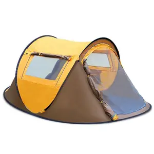 Tente de camping popup automatique instantanée en tissu PU léger portable 30 secondes 190T