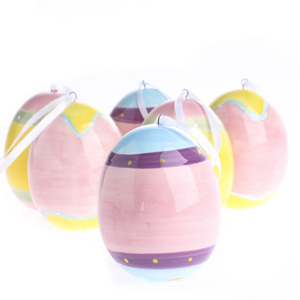 DIY Painted <strong>Ceramic</strong> Bisque Colorful Custom Easter <strong>Egg</strong> - Product Image 2