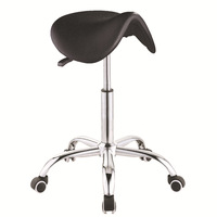 Tabouret de travail en métal pour école, laboratoire, atelier, vente en gros d'usine, petit tabouret de beauté pivotant et réglable en hauteur