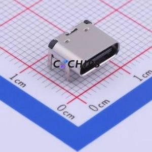 USB-312-B-SU USB Connector SMD Connector ( Connector Type: Type-C )( Gender: Female )( Mounting Type: Horizontal Mount ) - Product Image 1