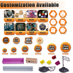 Accessoires de <span class=keywords><strong>jeu</strong></span> de société personnalisés et ensemble de pièces de <span class=keywords><strong>jeu</strong></span> de société provenant d'une usine d'accessoires de <span class=keywords><strong>jeu</strong></span> de société sur mesure pour les jeux de société - Product Image 2