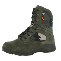 Bottes tactiques antidérapantes à usage spécial, respirantes, pour la randonnée en désert, à tige haute, en cachemire, unisexes, fabriquées en Chine