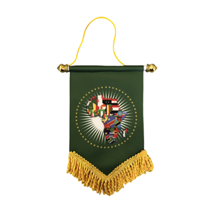 Banderín de Intercambio para Equipos de Fútbol, Venta al por Mayor de Fábrica, Color Personalizado, Satén Duradero de Doble Cara, para Clubes, Partidos de <span class=keywords><strong>Amistad</strong></span> y Eventos - Product Image 5