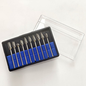 Juego de 10 fresas rotativas de carburo Yunbei Yb de 3-6 mm para tallado de madera - Product Image 4