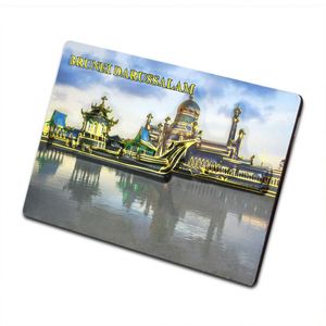 Imanes Religiosos para Refrigerador de Brunei Darussalam, Recuerdo Metálico de Brunei, Lámina Magnética para Refrigerador para Impresión UV - Product Image 1