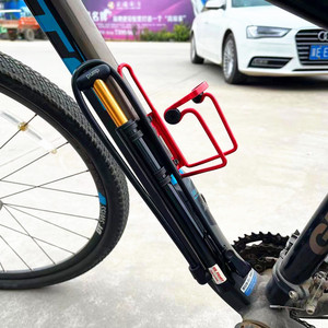 Bomba de Bicicleta Portátil Transfronteriza de Aleación de Aluminio 120 PSI, Mini Bomba Convertible para Ciclismo - Product Image 2