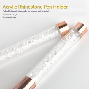 Luxury Nylon Nail Art <b>Brush</b> Plastic Handle Multifunctional Drawing Carving Tool for DIY Salon Use - Product Image 5