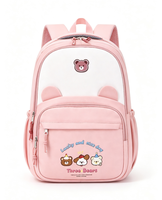 Sac à dos scolaire léger et imperméable pour adolescents et étudiants, avec logo personnalisé, multi-poches, pour collège et école primaire