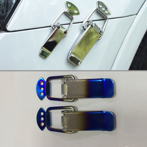 Auso-Racing Stainless Steel Bumper Clips Large Blue Baking <b>Small</b> Blue Baking For Car Repair Fasteners - Product Image 4