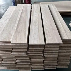 优质实木木板泡桐木贸易