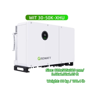 Batería Solar Híbrida Trifásica de Alto Voltaje Growatt Wit 30-50K-XHU, 30/36/40/50Kw, Entrada de 1100V, 98.1% de Eficiencia - Product Image 1