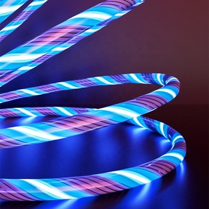 Proteger la batería del teléfono Accesorio multifunción Línea DE <span class=keywords><strong>DATOS</strong></span> 3 en 1 Cable cargador USB LED - Product Image 1