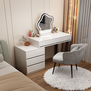 Meja rias, ringan, modern, meja rias, sederhana, Laci, satu lemari, Krim angin, meja rias cermin. - Product Image 5
