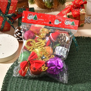 Décoration de Noël Cloche, Pomme de pin, Boîte, Nœud, Accessoires pour sapin de Noël, pour centres commerciaux, écoles et fêtes de Noël - Product Image 5