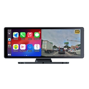 Cámara Inteligente para Coche de 10.26 Pulgadas con Doble Lente, Pantalla Táctil, 8 Núcleos, CarPlay Inalámbrico, Android Auto, 2.5K HD, Visión Nocturna de 170°, Grabador de Video WiFi - Product Image 1