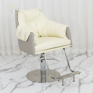 Nueva Silla de peluquero de Pu de lujo para barbería <span class=keywords><strong>y</strong></span> equipo de muebles reclinables de Hotel de buena calidad para hombres <span class=keywords><strong>y</strong></span> mujeres - Product Image 3