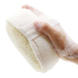 Sponge <b>Loofah</b> Bath Scrub Bath Scrub Natural <b>Loofah</b> Thick Scrub Bath Towel <b>Loofah</b> Flesh Cleaning Cloth <b>Back</b> <b>Scrubbing</b> Foaming - Product Image 4