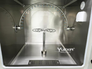 Yuexin <span class=keywords><strong>ipx3</strong></span> 400 מ "מ תא בדיקת גשם עם מערכת בלחץ/חיישן זרימה בלחץ - Product Image 2