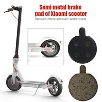 2 Piezas de Pastillas de Freno para Rueda Trasera, Placas de Fricción para Rueda Trasera para Xiaomi M365 PRO/PRO2, Repuestos de Freno para Scooter
