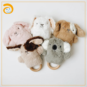 Juguete Mordedor <span class=keywords><strong>de</strong></span> Peluche Suave para Bebé, Seguro, Libre <span class=keywords><strong>de</strong></span> BPA, con Forma <span class=keywords><strong>de</strong></span> Animal (Perezoso, Ciervo, <span class=keywords><strong>Elefante</strong></span>), Regalo para Bebés y Niños Pequeños - Product Image 1