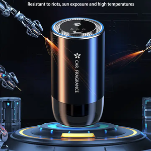 Luxury Rechargeable <strong>Car</strong> Air Freshener Ultrasonic Essential Oil Aromatherapy <strong>Diffuser</strong> Alloy Material Perfume <strong>Car</strong> <strong>Diffuser</strong> - Product Image 3
