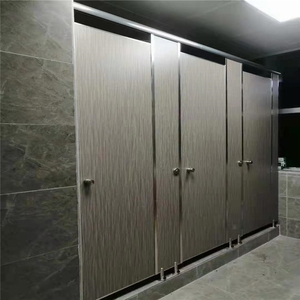 Bán Hàng Nóng 12Mm Dày Phenolic Nhỏ Gọn Laminate Nhà Vệ Sinh Phân Vùng Thiết Kế Hiện Đại Không Thấm Nước Công Cộng Phòng Tắm Tủ Cho Khách Sạn - Product Image 5