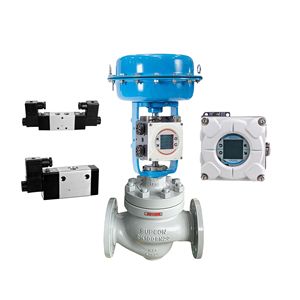 Controlador de Válvula Digital Neles NDX, Actuador Neumático Lineal de Diafragma Serie Valmet VD con Válvula Solenoide - Product Image 1