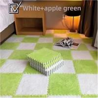 Approvisionnement en gros de tapis puzzle shaggy écologiques pour les designers d'intérieur internationaux