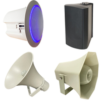 Sistema de Audio IP PA con Woofer de 4 Pulgadas y 120 Vatios, Alimentado por POE, para Exteriores, Transmisión Pública, Cine en Casa y Karaoke